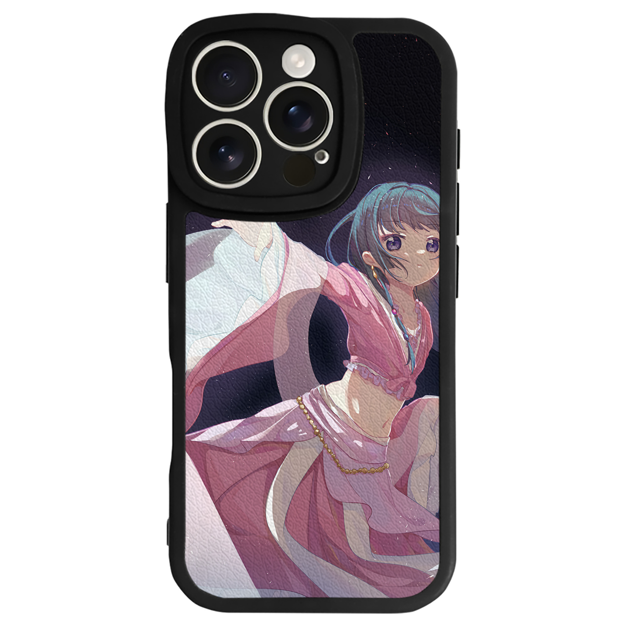 （画像用） 薬屋のひとりごと The Apothecary Diaries 【iPhone 16シリーズ対応】シリコンスマホケース（レザー調） 材質：シリコン